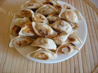 美味的西葫芦煎饺