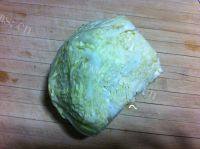 美味的白菜挂面汤做法图解1)