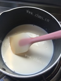 自制木瓜椰奶冻做法图解4)