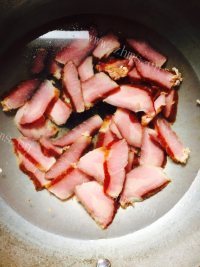 家常菜小炒腊肉做法图解4)