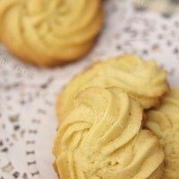 自制原味曲奇饼干
