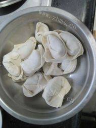 美味馄饨面做法图解2)