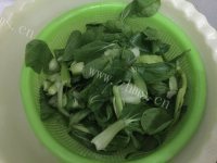 家常青菜香菇做法图解1)