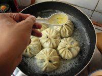 绿色食物之水煎包