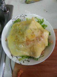 家庭版辣白菜炒饭做法图解7)
