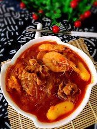 韩式牛肉卷年糕料理（简单版）做法图解13)