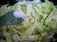 诱人的冻豆腐炖白菜做法图解5)