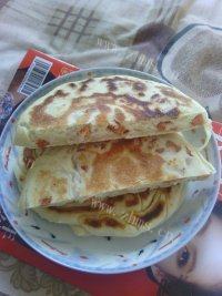 自己做的火腿饼
