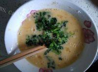 自制菠菜鸡蛋饼做法图解5)