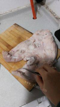 自己做的卤猪头肉做法图解3)