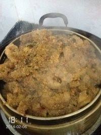 红薯粉蒸肉自制