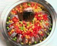 「营养美食」孔雀开屏鱼做法图解4)
