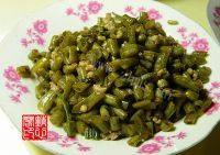 家常菜肉沫酸豆角