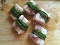 家常菜干豆角烧肉做法图解3)