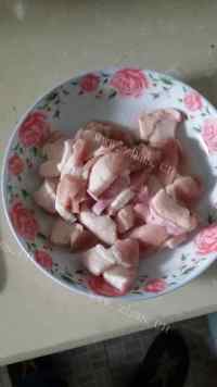 家常菜干豆角烧肉做法图解3)