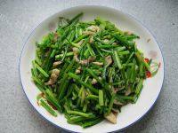 家常菜韭苔炒肉丝