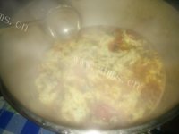家常菜西红柿紫菜蛋花汤做法图解6)