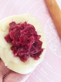 自制玫瑰鲜花饼做法图解16)