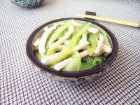 美味的鱿鱼小白菜做法图解10)