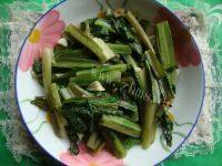 家庭版清炒苦麦菜