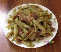 好吃的五花肉炖豆角做法图解15)