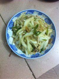 家常菜菜梗炒肉