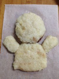 美味的巧虎造型米糕做法图解8)