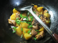 家常菜土豆烧鸡块