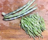 创意千丝万缕的芸豆做法图解2)