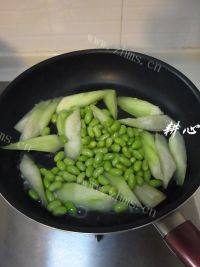 #DIY#丝瓜毛豆做法图解7)