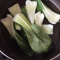 妈妈的味道-香菇油菜做法图解3)