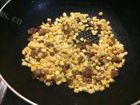 玉米炒碎肉的做法图解五