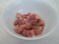 自己做的香菇肉丁炸酱面做法图解2)