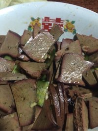 简易凉拌猪肝