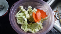 好吃的肉末有机花菜做法图解1)