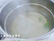 粉丝炝菠菜做法图解6)
