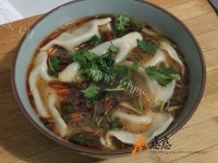 美味的酸汤饺子做法图解11)