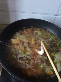 美味的疙瘩汤做法图解17)