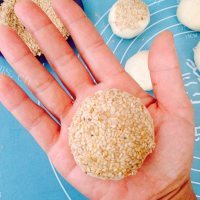 喷香的蟹壳黄烧饼做法图解24)
