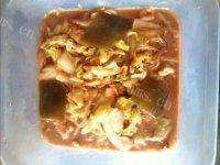 家常菜五花肉白菜炖粉条