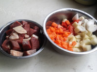 美味的咖喱牛肉饭做法图解2)