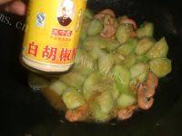 好吃的丝瓜炒虾做法图解10)
