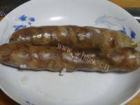 家常菜芹菜炒腊肠做法图解4)