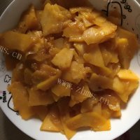 家常菜炒南瓜片