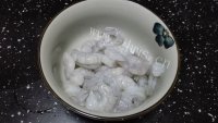 美味蛋卧虾仁白菜做法图解2)