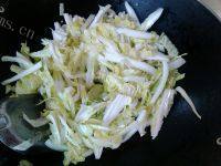 家常菜白菜炒豆干做法图解3)