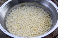 凉爽的绿豆沙麦片冰棒做法图解1)