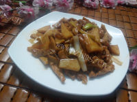 家常菜蚝油杏鲍菇