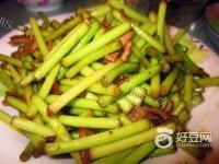 味道不错的蒜薹炒肉