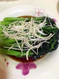 懒人菜白灼菜心做法图解10)